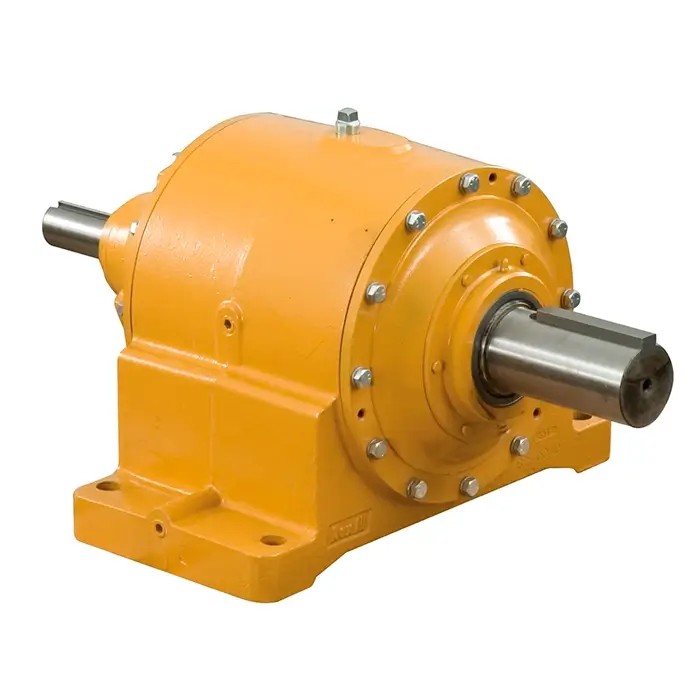 Reductor planetario concéntrico Rexnord serie 7000 para montaje con patas.